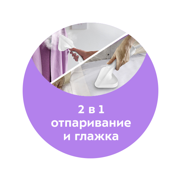 Отпариватель Kitfort KT-9110-1, бело-фиолетовый купить по цене 6 990 ...